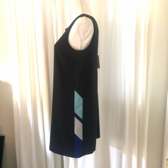 { Banana Republic } Navy Color Block Shift Dress - Picture 3 of 5